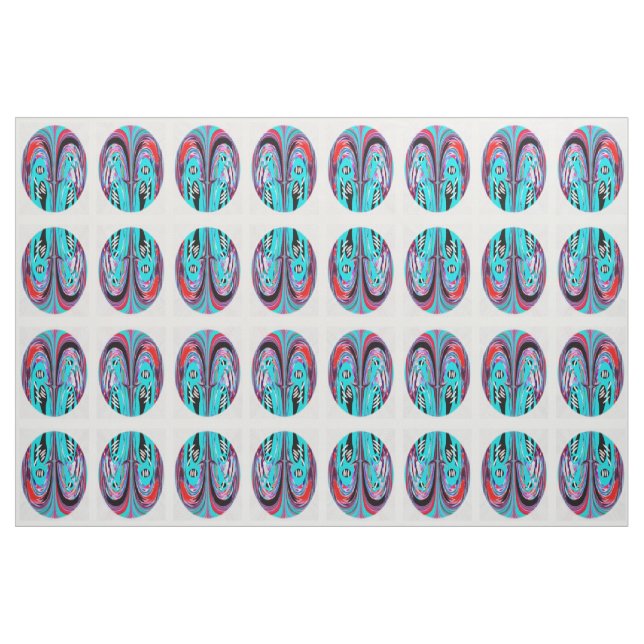 Ovals fashion fabric (Fat Quarter)