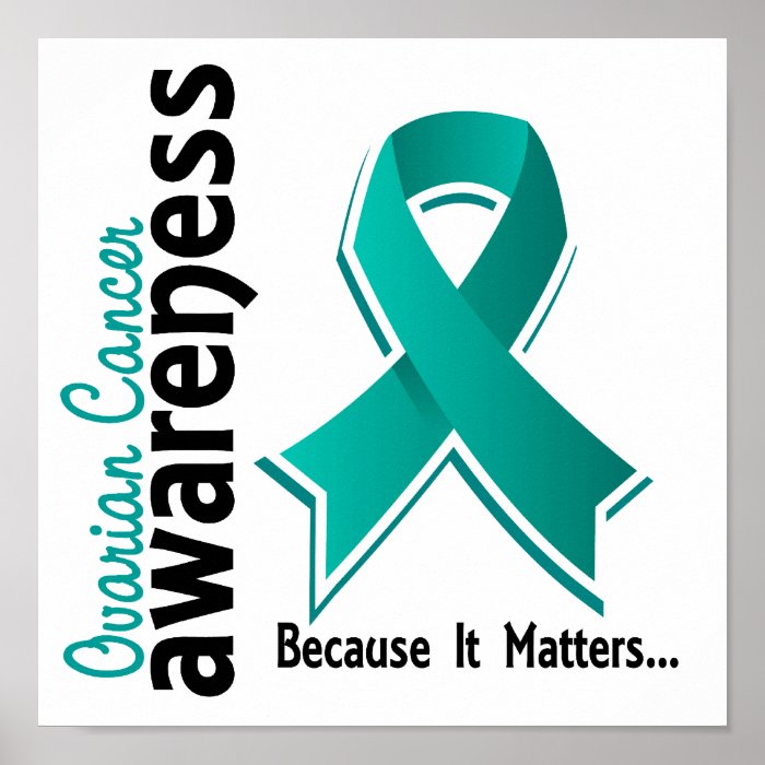 Ovarian Cancer Awareness 5 Posters