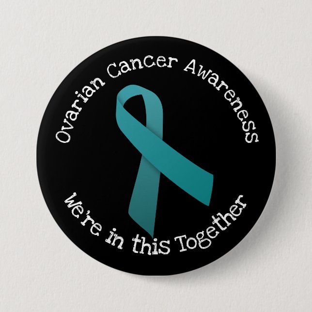 Ovarian Cancer Awareness Button (Front)