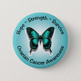Ovarian cancer awareness button