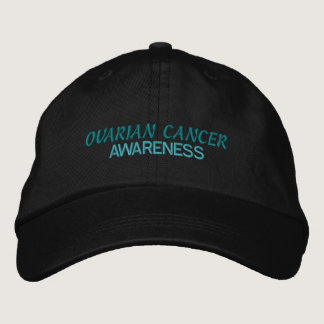 Ovarian Cancer Awareness Embroidered Hat Cap