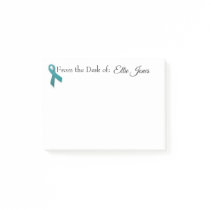 Ovarian Cancer Awareness (fully customizable) Post-it Notes