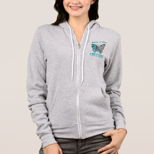 Ovarian Cancer Awareness Month Ribbon Gifts Hoodie