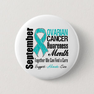 Ovarian Cancer Awareness Month Tribute Pinback Button