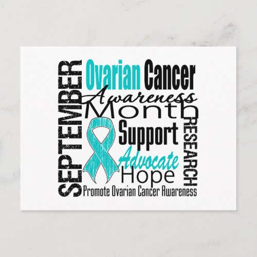Ovarian Cancer Awareness Month v1 Postcard