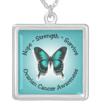 Ovarian Cancer Awareness Necklace