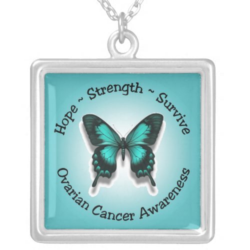 Ovarian Cancer Awareness Necklace