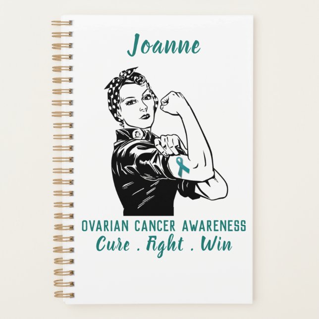 Ovarian Cancer Awareness planner (Front)