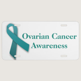 Ovarian Cancer Awareness plate