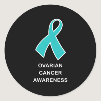 Ovarian Cancer Awareness Products Ovarian Cancer R Classic Round Sticker