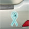 Ovarian Cancer Awareness Ribbon and Butterfly