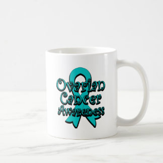 Ovarian Cancer Awareness Ribbon Coffee Mug