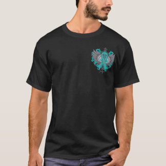 Ovarian Cancer Cool Wings T-Shirt