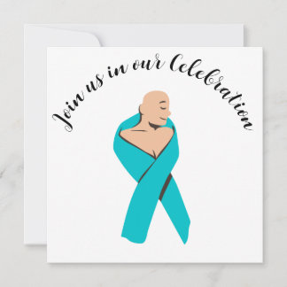 Ovarian Cancer End of Chemo Party Invitation