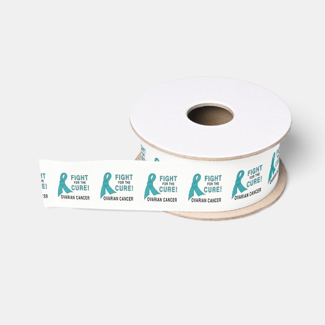 Ovarian Cancer Fight for the Cure 1.5" Grosgrain Ribbon (Spool)