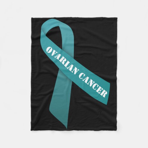 Ovarian Cancer fleece blanket multiple sizes