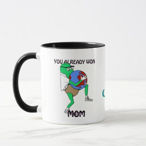 Ovarian cancer gift for your mom mug