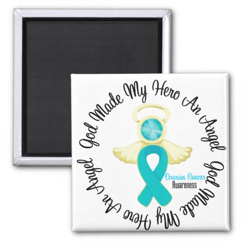 Ovarian Cancer God Made My Hero An Angel Magnet