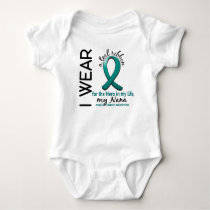 Ovarian Cancer Hero In My Life Nana 4 Baby Bodysuit