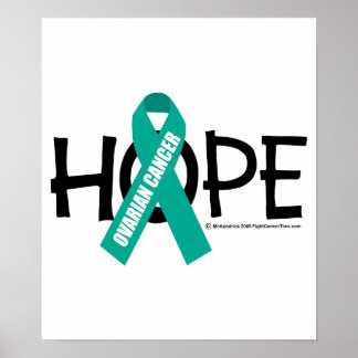 Ovarian Cancer Hope Poster