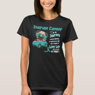 Ovarian Cancer - Is A Journey I Never Planned T-Shirt