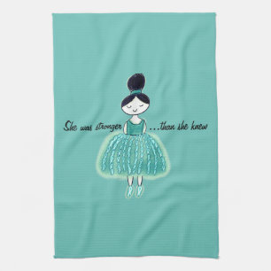 Ovarian Cancer Kitchen Towel