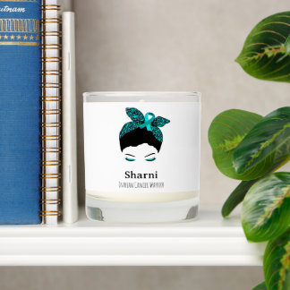 Ovarian Cancer Scented Candle