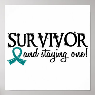 Ovarian Cancer Survivor 18 Poster
