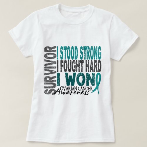 Ovarian Cancer Survivor 4 T_Shirt