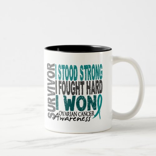 Ovarian Cancer Survivor 4 Two_Tone Coffee Mug