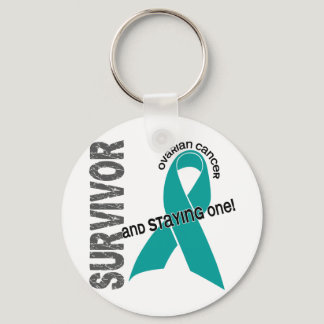 Ovarian Cancer Survivor Keychain