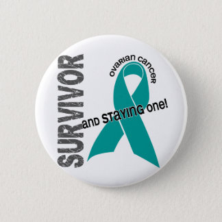 Ovarian Cancer Survivor Pinback Button