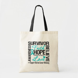 Ovarian Cancer Survivors Motto Tote Bag