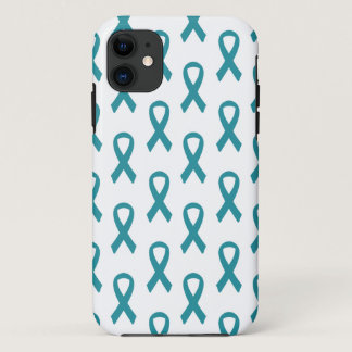 Ovarian Cancer Teal Ribbon Phone Case