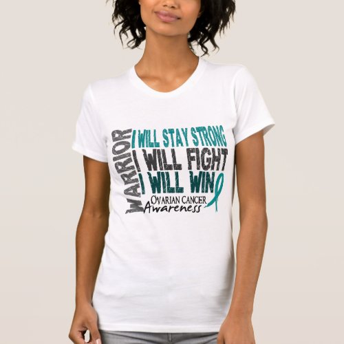 Ovarian Cancer Warrior T_Shirt