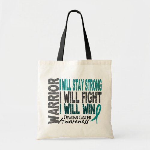 Ovarian Cancer Warrior Tote Bag