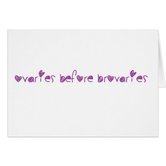 Ovaries before Brovaries (Front Horizontal)