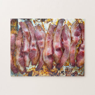 Oven-cooked bacon jigsaw puzzle