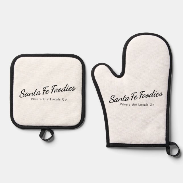 Oven Mitt and Pot Holder Set (Front)