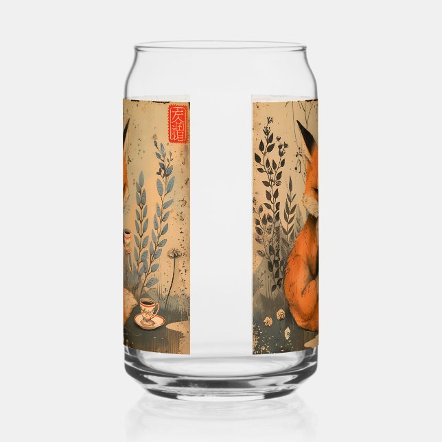 Oven Mitt and Pot Holders Can Glass (Right)