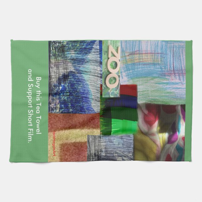 Oven Mitt and Pot Holders Kitchen Towel (Horizontal)