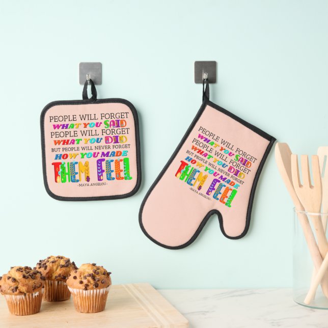 Oven Mitt and Pot Holders Oven Mitt & Pot Holder Set (Insitu(Hanging))