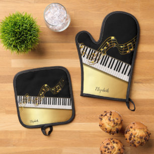 Oven Mitt and Pot Holders Oven Mitt & Pot Holder Set