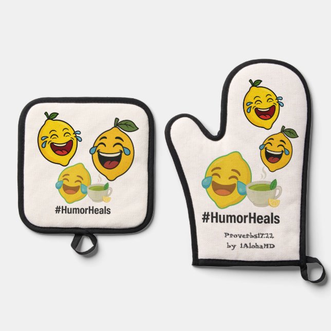 Oven Mitt and Pot Holders Oven Mitt & Pot Holder Set (Front)