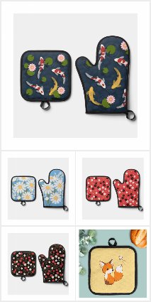 Oven Mitts and Pot Holders