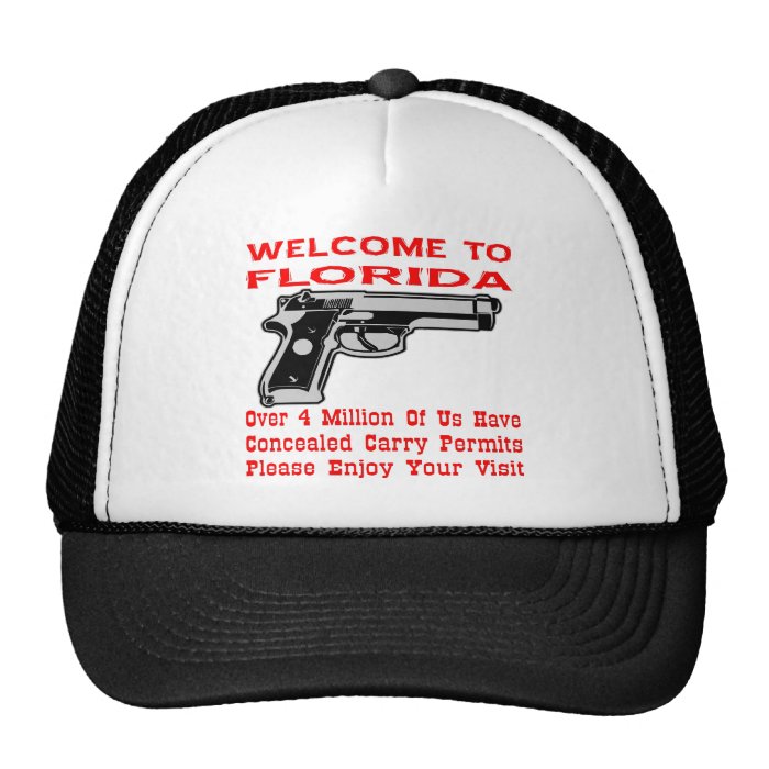 Over 4 Million Of Us Have Concealed Carry Permits Mesh Hats