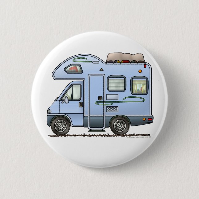 Over Cab Camper RV Button (Front)