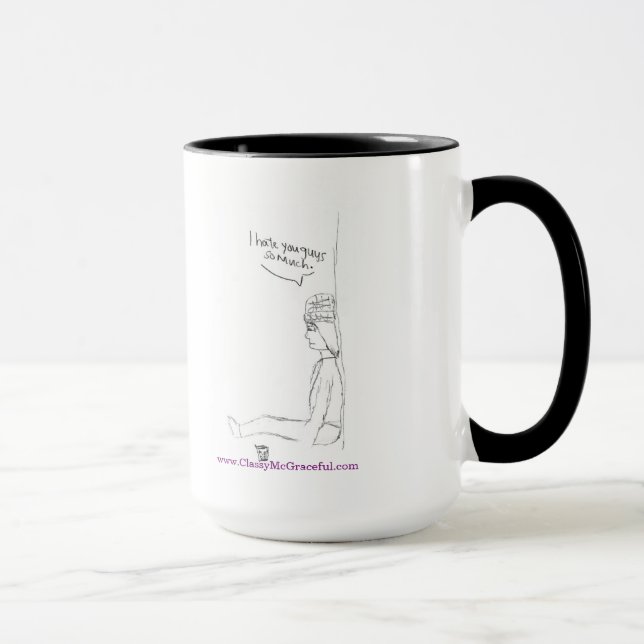 "Over It" Mug (Right)