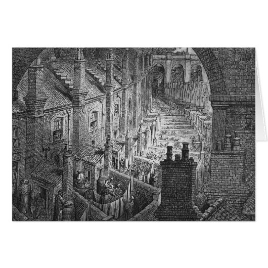 Over London - By Rail Cards (Front Horizontal)