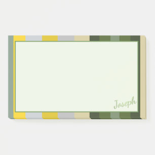 Over Sized Green Post It Note For Joseph or You